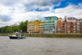 Metropolitan Police, Marine Policing Unit on river Thames.