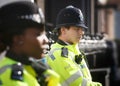 Metropolitan Policewoman on duty in London