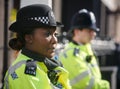 Metropolitan Policewoman on duty in London