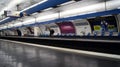 Metropolitan station in Paris
