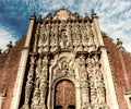 Metropolitan Tabernacle next at the Zocalo Square. Mexico.