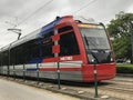 METRORail in Houston, Texas Royalty Free Stock Photo