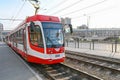 Metrotram or underground tram in the above-ground. Forbes magazine included the Volgograd metro tram in the list of the most