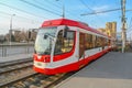 Metrotram or underground tram in the above-ground. Forbes magazine included the Volgograd metro tram in the list of the most