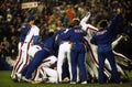 Mets win 1986 World Series Royalty Free Stock Photo