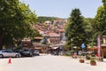 METSOVO, GREECE - July 02 2017. View on Metsovo,the famous ski resort town in summer