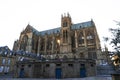 Outside Metz Cathedral Royalty Free Stock Photo