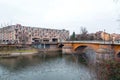 Cityscape view from the beautiful city of Metz in France