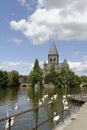 Metz Moselle Riverscape Royalty Free Stock Photo