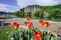 Meuse river view near Namur Royalty Free Stock Photo