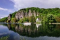 Meuse river view near Namur Royalty Free Stock Photo