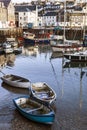 Mevagissey Fishing Harbour Cornwall England Royalty Free Stock Photo