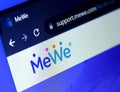MeWe social media logo