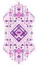 Mexican and African tribal ornament. Vector ethnic print