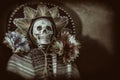 Mexican Bandit Skeleton Royalty Free Stock Photo