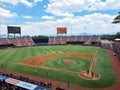 Mexico City, Mexico - Jun 04 2023: Mexican baseball stadium home of the Diablos Rojos team in the country\'s capital Royalty Free Stock Photo