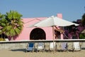 Mexican Beach Hotel Royalty Free Stock Photo