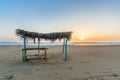 Mexican Beach Palapa Royalty Free Stock Photo
