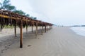 Mexican Beach Scene Royalty Free Stock Photo