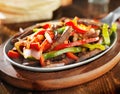 Mexican beef fajitas Royalty Free Stock Photo