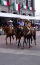 Mexican boy riders in the street