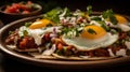 Mexican breakfast featuring delicious Huevos Rancheros