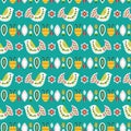 Mexican bright pattern