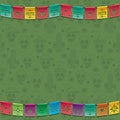 Mexican bunting decoration