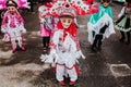 Mexican Carnival, mexican dancers with bright mexican folk costumes