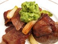 Mexican Cecina with Toppings