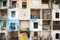 Mexican cemetery niches