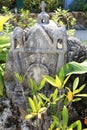 Mexican Cemetery in Xcaret Park, Yucatan Peninsula