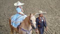 Charro and his daughter