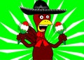 Mexican chicken mariachi background8