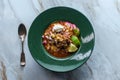 Mexican Chicken Tortilla Soup Royalty Free Stock Photo