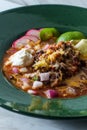 Mexican Chicken Tortilla Soup Royalty Free Stock Photo