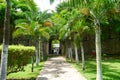 Mexican church Merida Churbunacolonial architecture historia Royalty Free Stock Photo