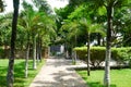 Mexican church Merida Churbunacolonial architecture historia Royalty Free Stock Photo