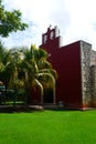 Mexican church Merida Churbunacolonial architecture historia