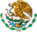 Mexican coat of arms color