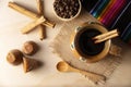 Mexican Coffee Recipe Top view