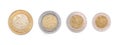Mexican Coins Royalty Free Stock Photo