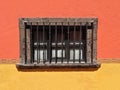 Mexican Colonial style window Royalty Free Stock Photo