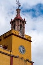 Mexican Colonial Traditional Bell Tower Church