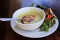 Mexican corn soup-puree