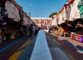 Mexican craft market of traditional products