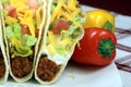 Mexican crunchy taco