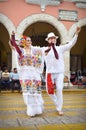 Mexican dancers couple