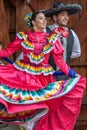 Mexican dancers in traditional costume