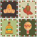Mexican decorations Royalty Free Stock Photo